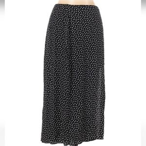 Abercrombie Polka Dot Midi Skirt